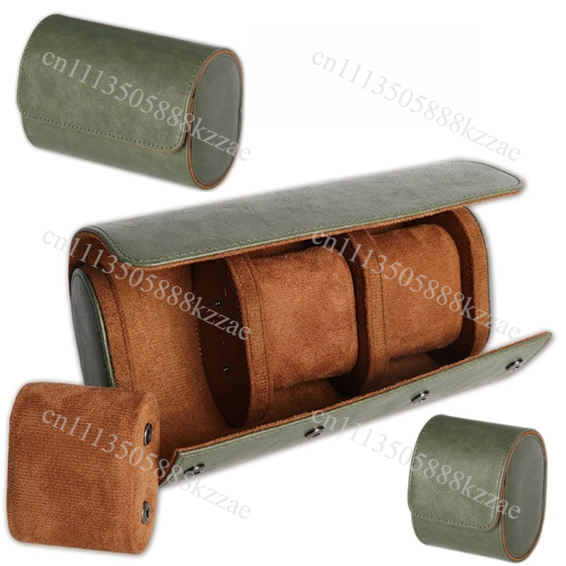 Luxury Watch Case Travel - For Men Women Leather Watch Roll