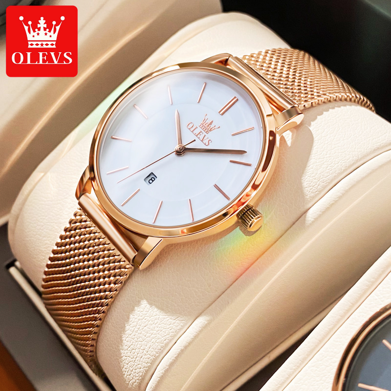 Luxury Watch Case Travel - OLEVS Đồng Hồ Dành Cho Nữ