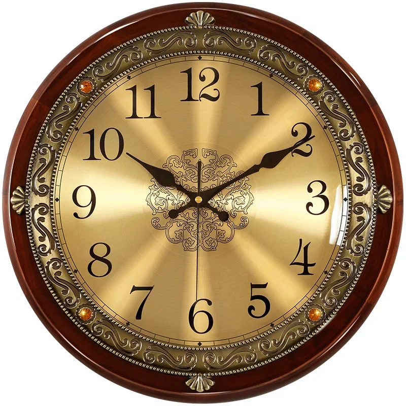 Luxury Watch Wall Clock - Đồng Hồ Gỗ Treo Tường Cao