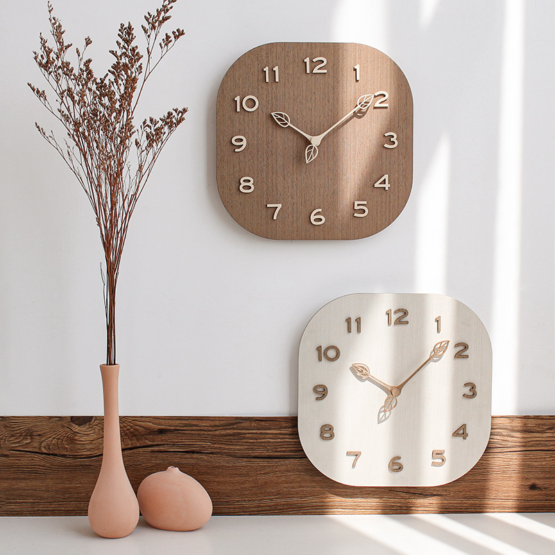 Luxury Watch House - Modern Personality Wall Clock Simple Square