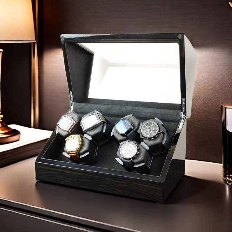 Luxury Watch Case Travel - Silent Watch Winder Luxury Wooden Automatic