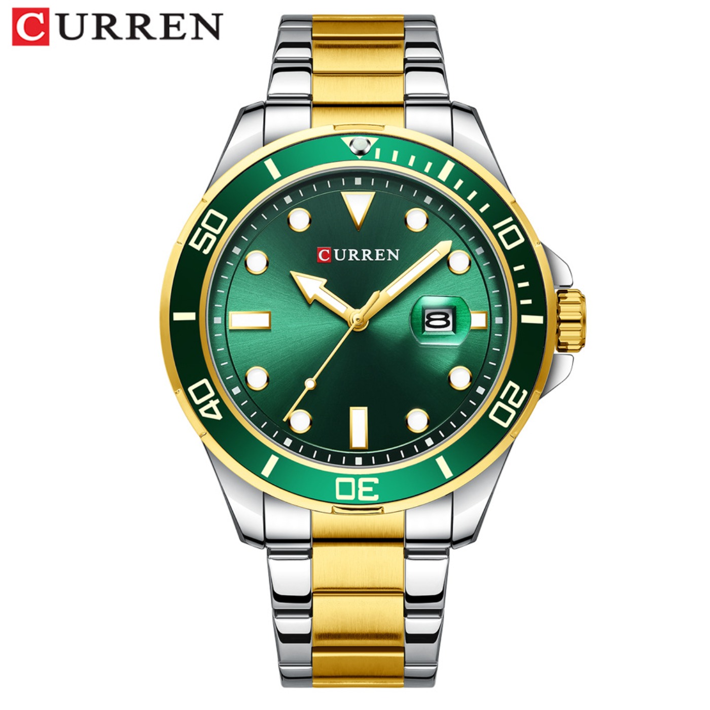 CURREN New Green Water Ghost S - đánh giá và giá Luxury Watch Men