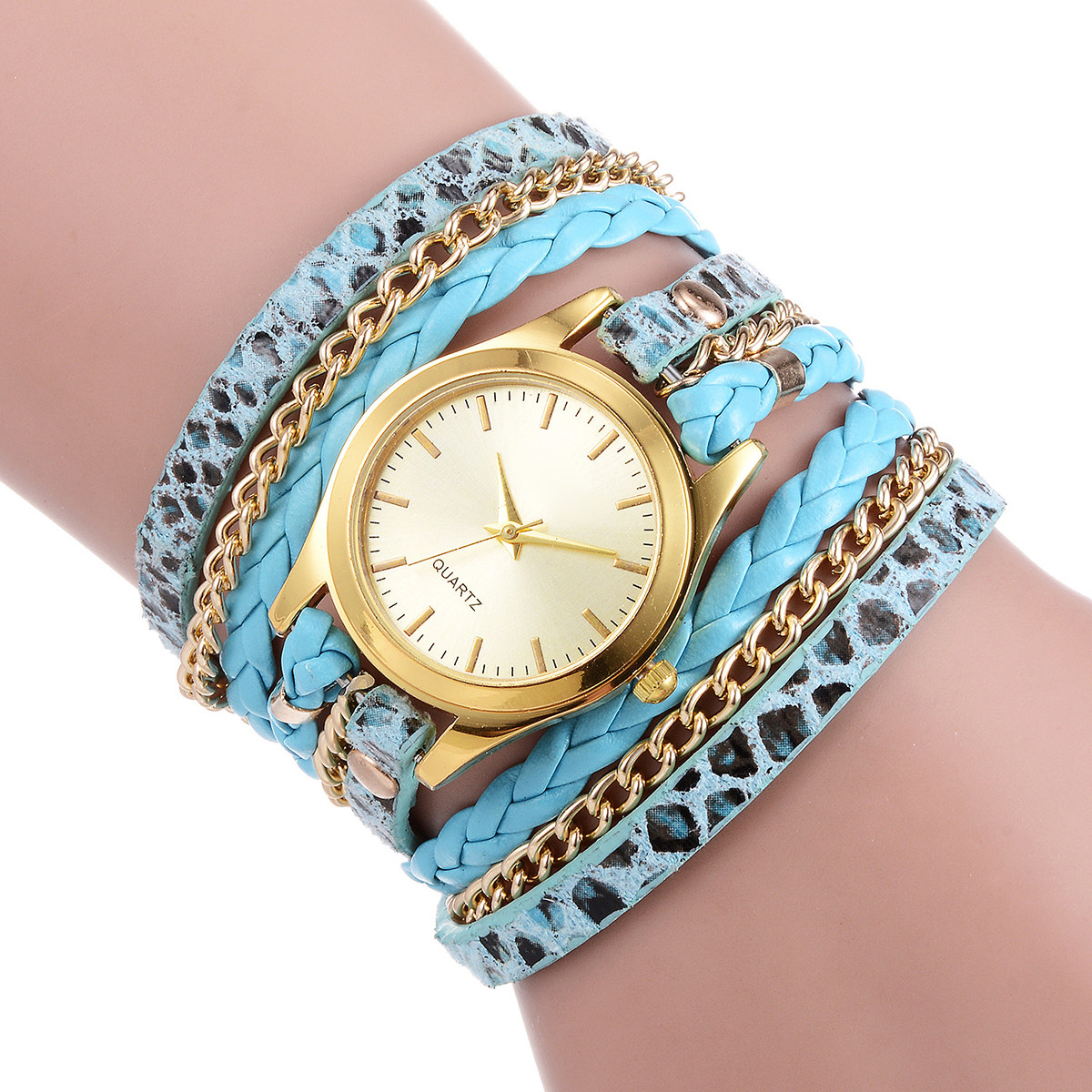 Women Leopard Texture Quartz W - đánh giá và giá Luxury Watch White