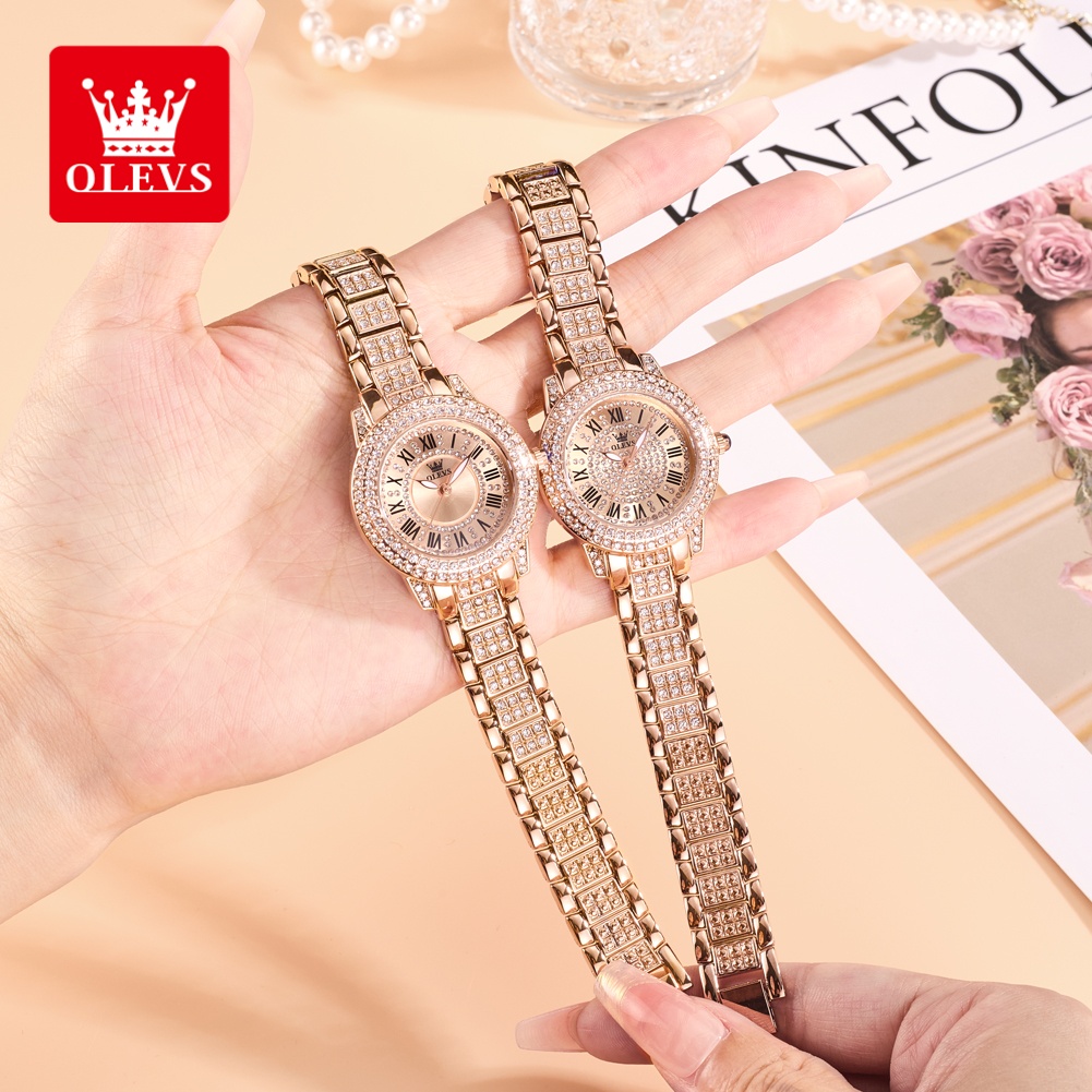 OLEVS Luxury Fashion ladies' w - đánh giá và giá Luxury Watch Quartz