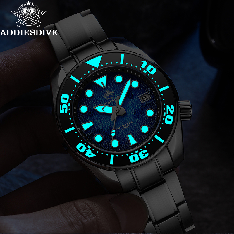 ADDIESDIVE Top Brand Mechanica - đánh giá và giá Luxury Watch Drawing