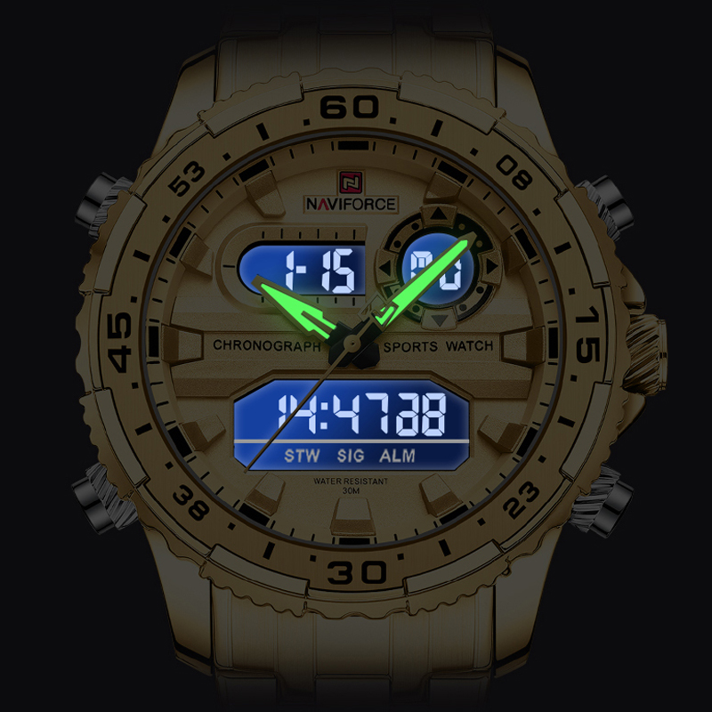 NAVIFORCE Man's Quartz Watches - đánh giá và giá Luxury Watch Trading