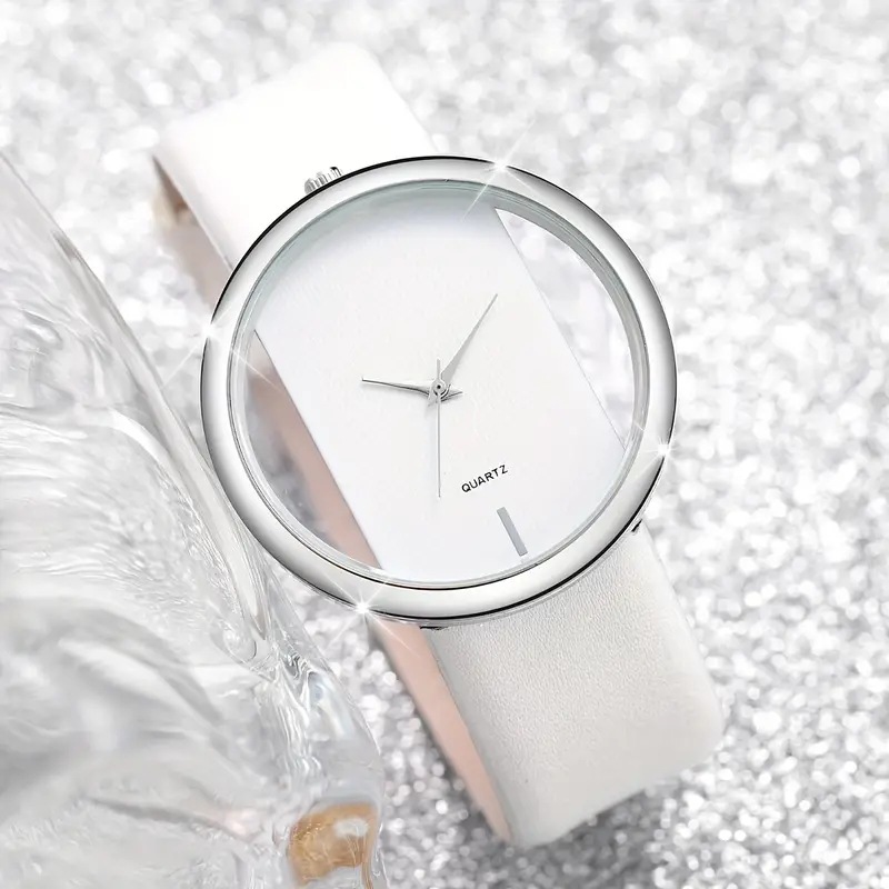 2pcs Fashion White Simple Watc - đánh giá và giá Luxury Watch White