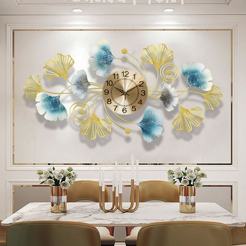 Simple Creative Metal Wall Clo - đánh giá và giá Luxury Watch House