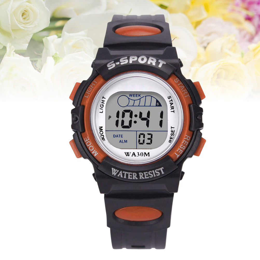 Students Electronic Watch for  - đánh giá và giá Luxury Watch White