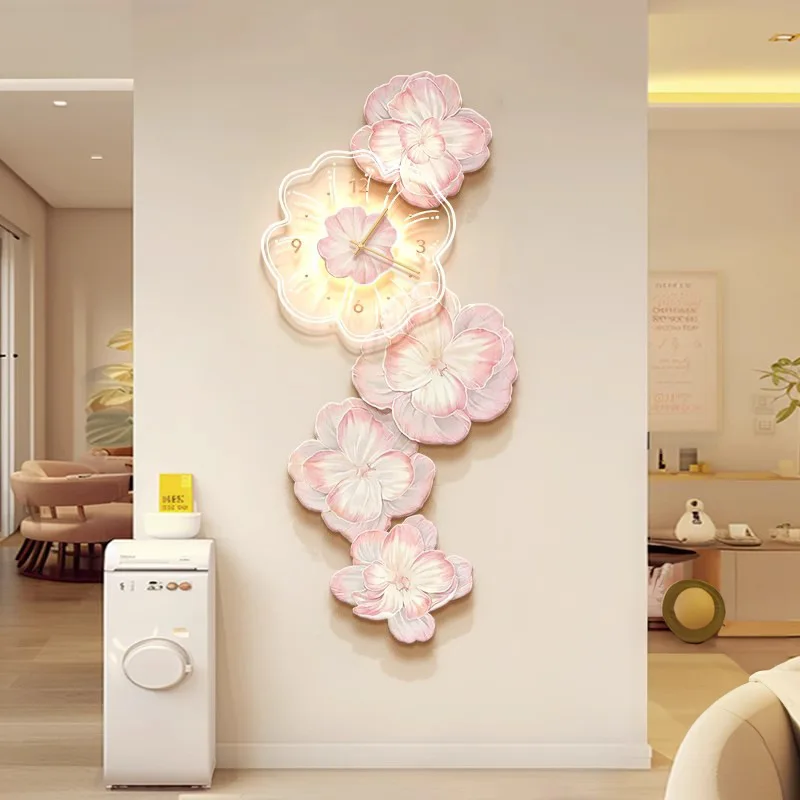 Pink Flower Light Luxury Wall  - đánh giá và giá Luxury Watch House