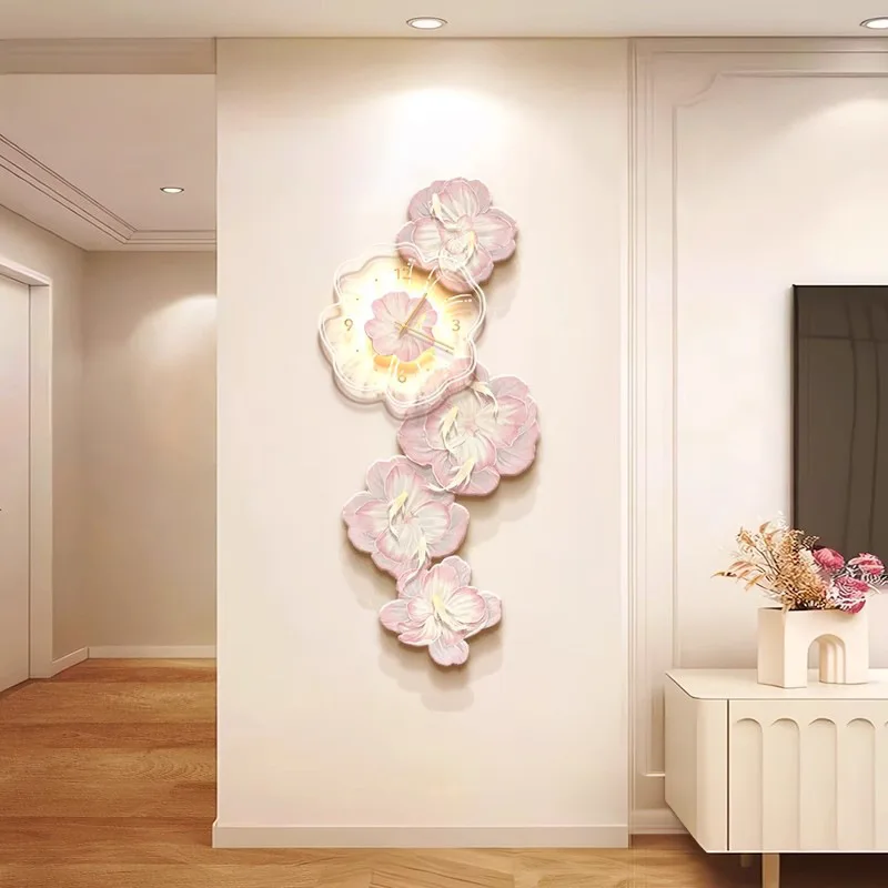 Pink Flower Light Luxury Wall  - đánh giá và giá Luxury Watch House