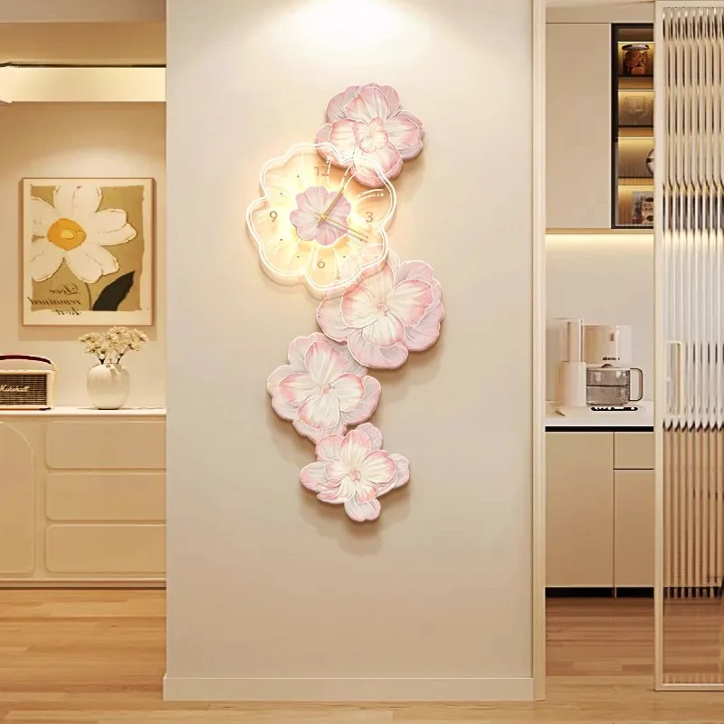 Pink Flower Light Luxury Wall  - đánh giá và giá Luxury Watch House