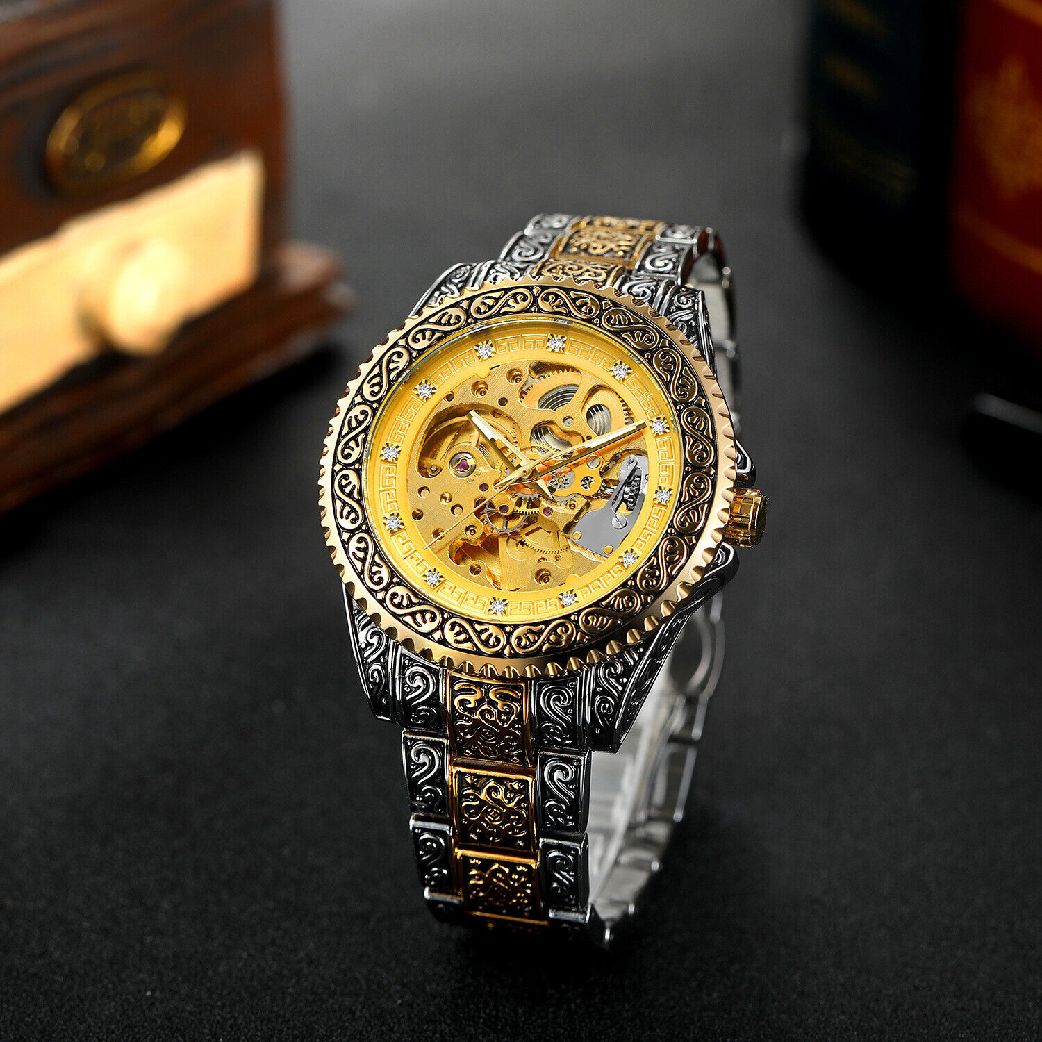 FORSINING Men's Luxury Diamond - đánh giá và giá Luxury Watch Nice