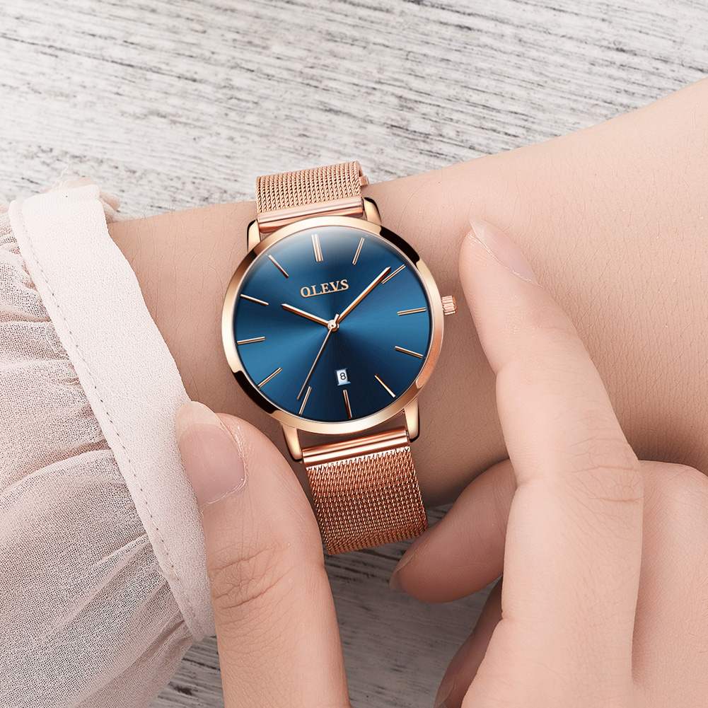 OLEVS Đồng Hồ Dành Cho Nữ Chốn - đánh giá và giá Luxury Watch Case Travel