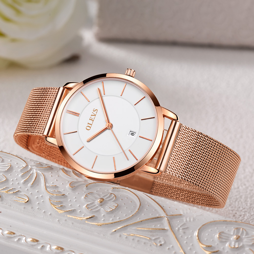 OLEVS Đồng Hồ Dành Cho Nữ Chốn - đánh giá và giá Luxury Watch Case Travel