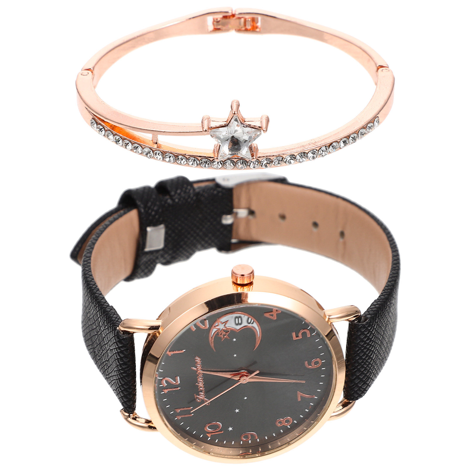 1Set Elegant Star Moon Women W - đánh giá và giá Luxury Watch White