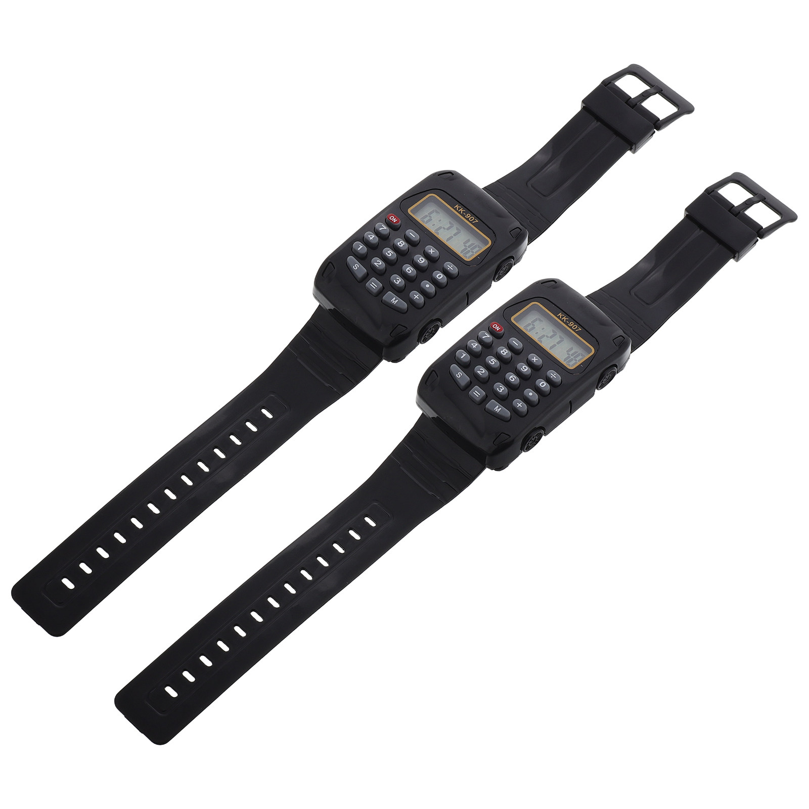 2Pcs Educational Calculator Wa - đánh giá và giá Luxury Watch White