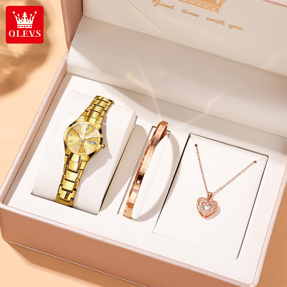 OLEVS Ladies Watch 8697 Luxury - đánh giá và giá Luxury Watch Quartz