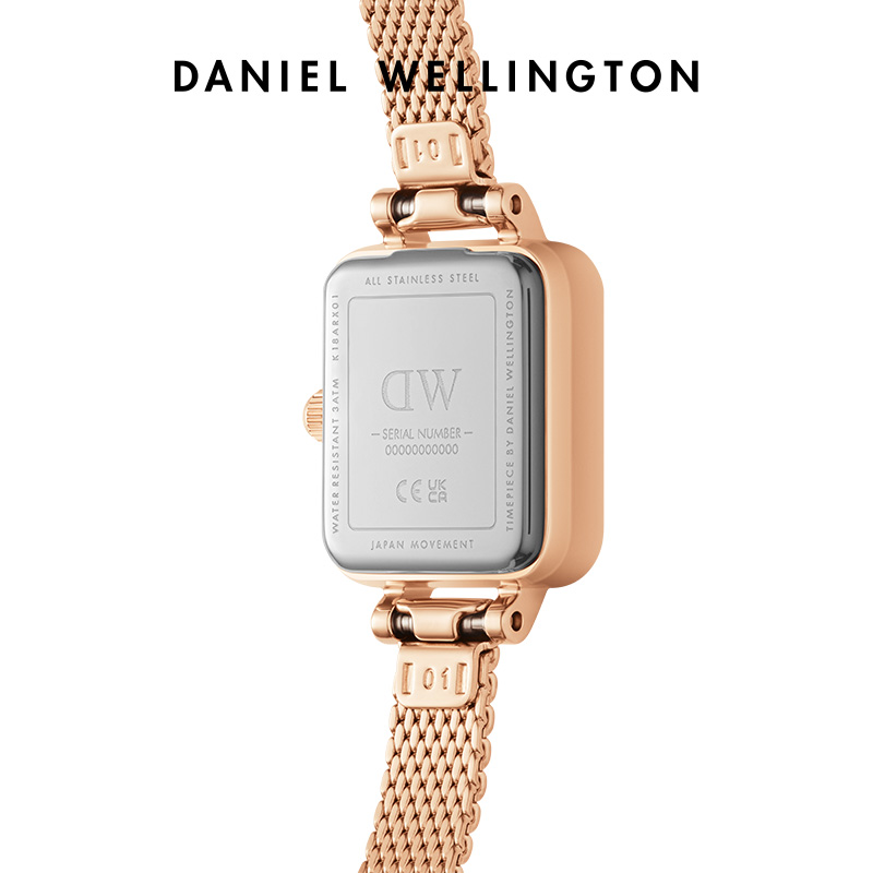 Daniel Wellington Quadro Mini  - đánh giá và giá Luxury Watch White