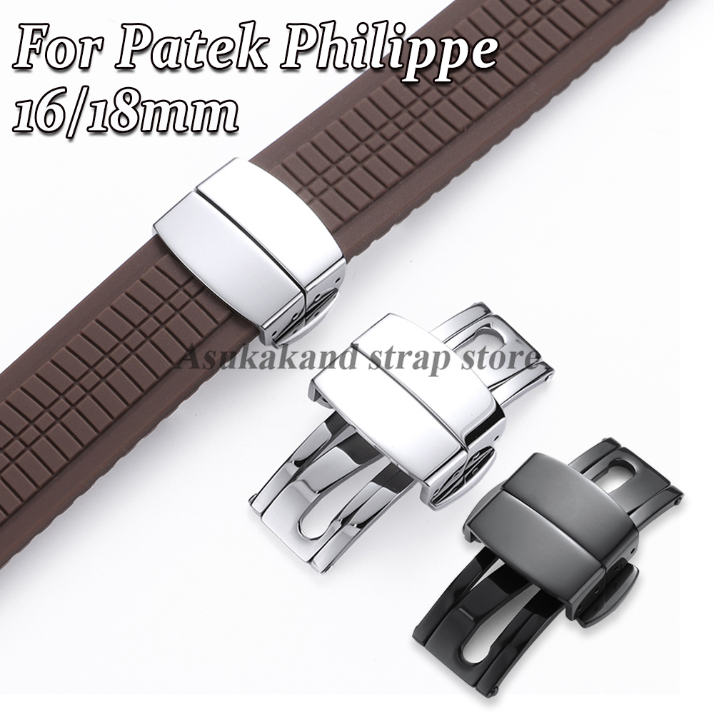 16mm 18mm Stainless Steel Poli - đánh giá và giá Patek Philippe Watch Aquanaut