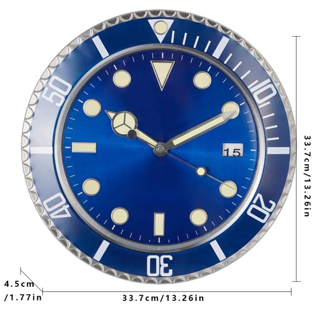34cm Luxury Creative Wall Cloc - đánh giá và giá Luxury Watch House