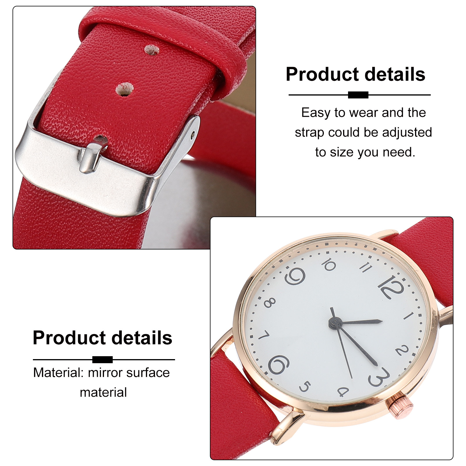 Lady Wristwatch Premium Band F - đánh giá và giá Luxury Watch White