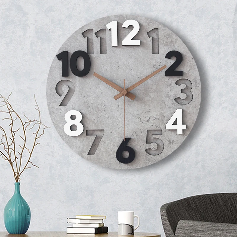 Hiện Đại 3d Đồng Hồ Treo Tường - đánh giá và giá Luxury Watch Wall Clock