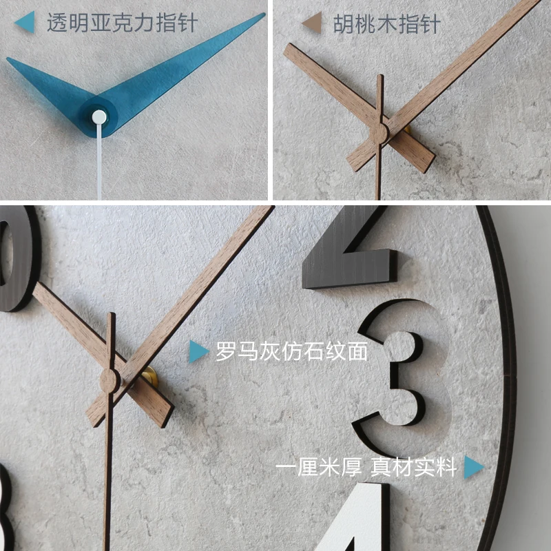Hiện Đại 3d Đồng Hồ Treo Tường - đánh giá và giá Luxury Watch Wall Clock