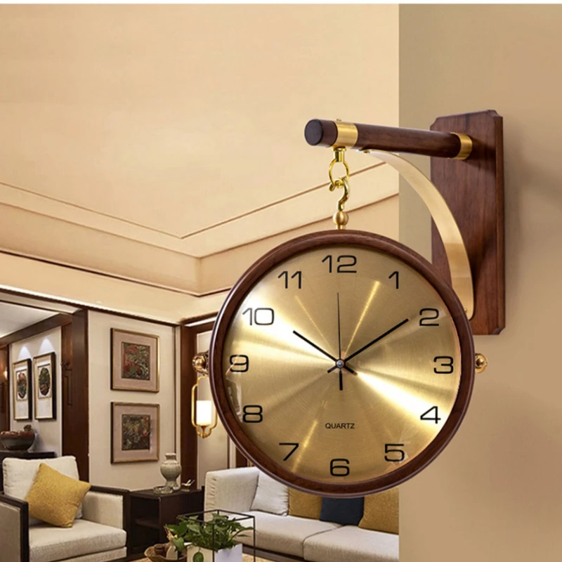 Light Luxury Silent Metal Wall - đánh giá và giá Luxury Watch Wall Clock