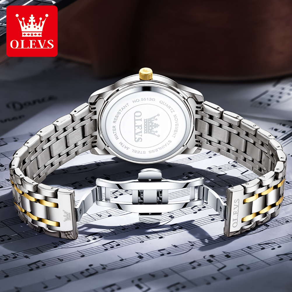 OLEVS Brand Fashion men's watc - đánh giá và giá Luxury Watch Men