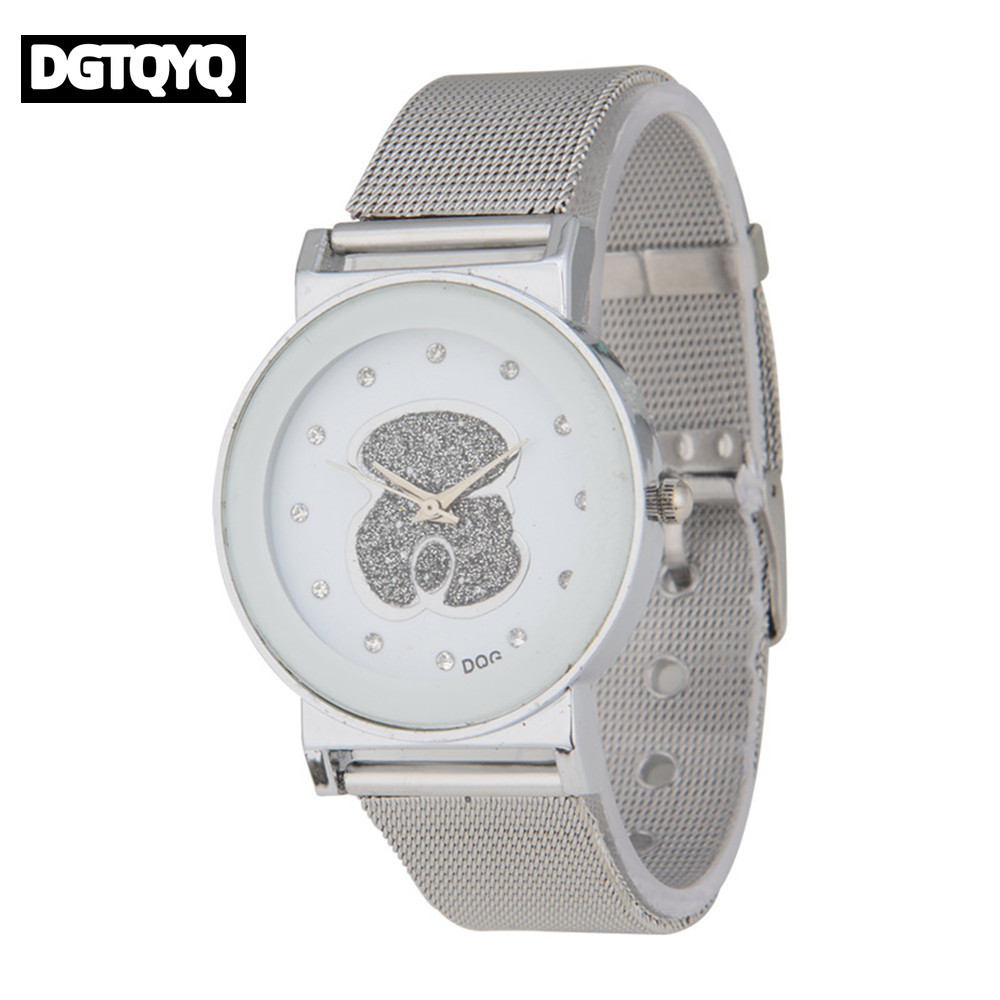 Luxury Ladies Black White Bear - đánh giá và giá Luxury Watch White