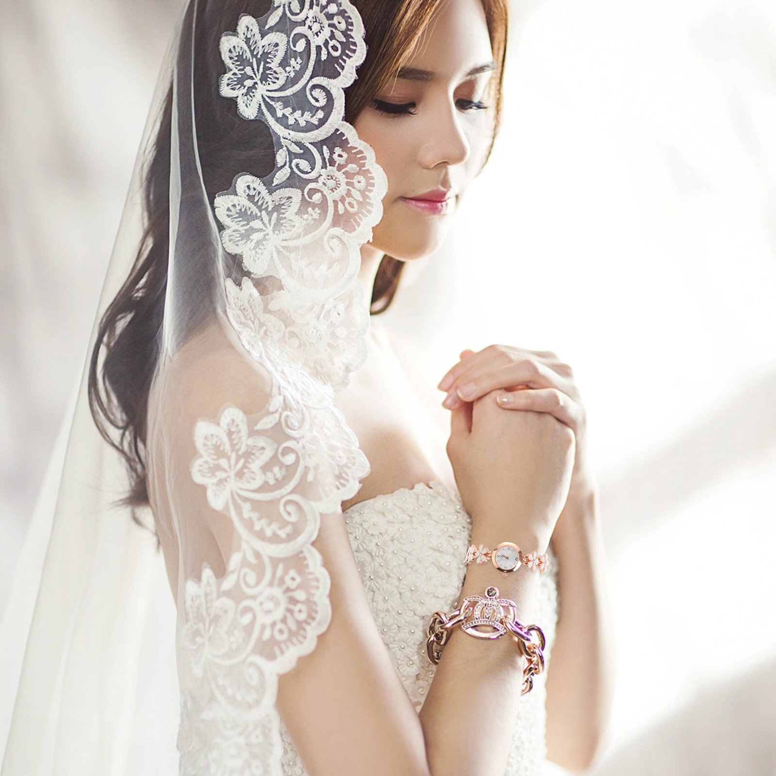 Elegant Crystal Quartz Bracele - đánh giá và giá Luxury Watch Quartz