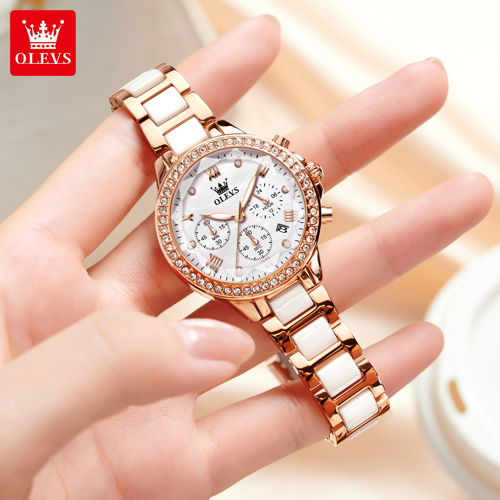 OLEVS 9999 Ladies' Quartz Watc - đánh giá và giá Luxury Watch Zone