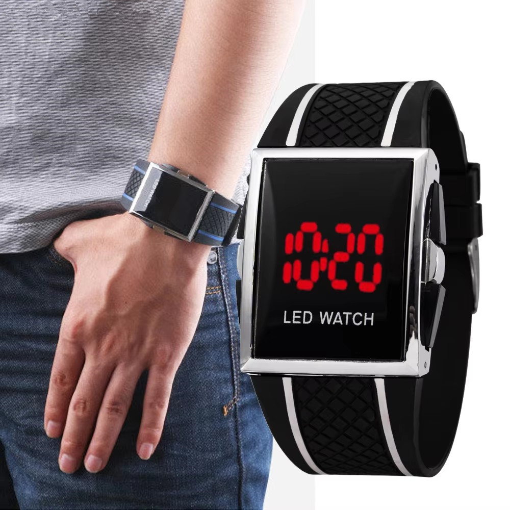 Men Sport Digital Watches Blac - đánh giá và giá Luxury Watch White