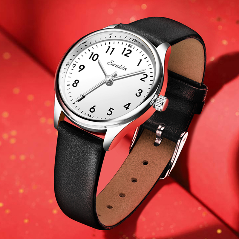 LIGE Simple Women Fashion Blac - đánh giá và giá Luxury Watch White