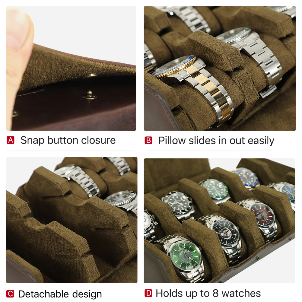CONTACT'S FAMILY Luxury Genuin - đánh giá và giá Luxury Watch Case Travel