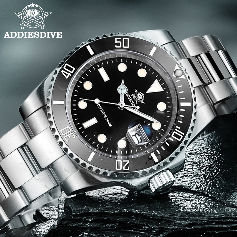 ADDIESDIVE Luxury Stainless St - đánh giá và giá Luxury Watch Drawing