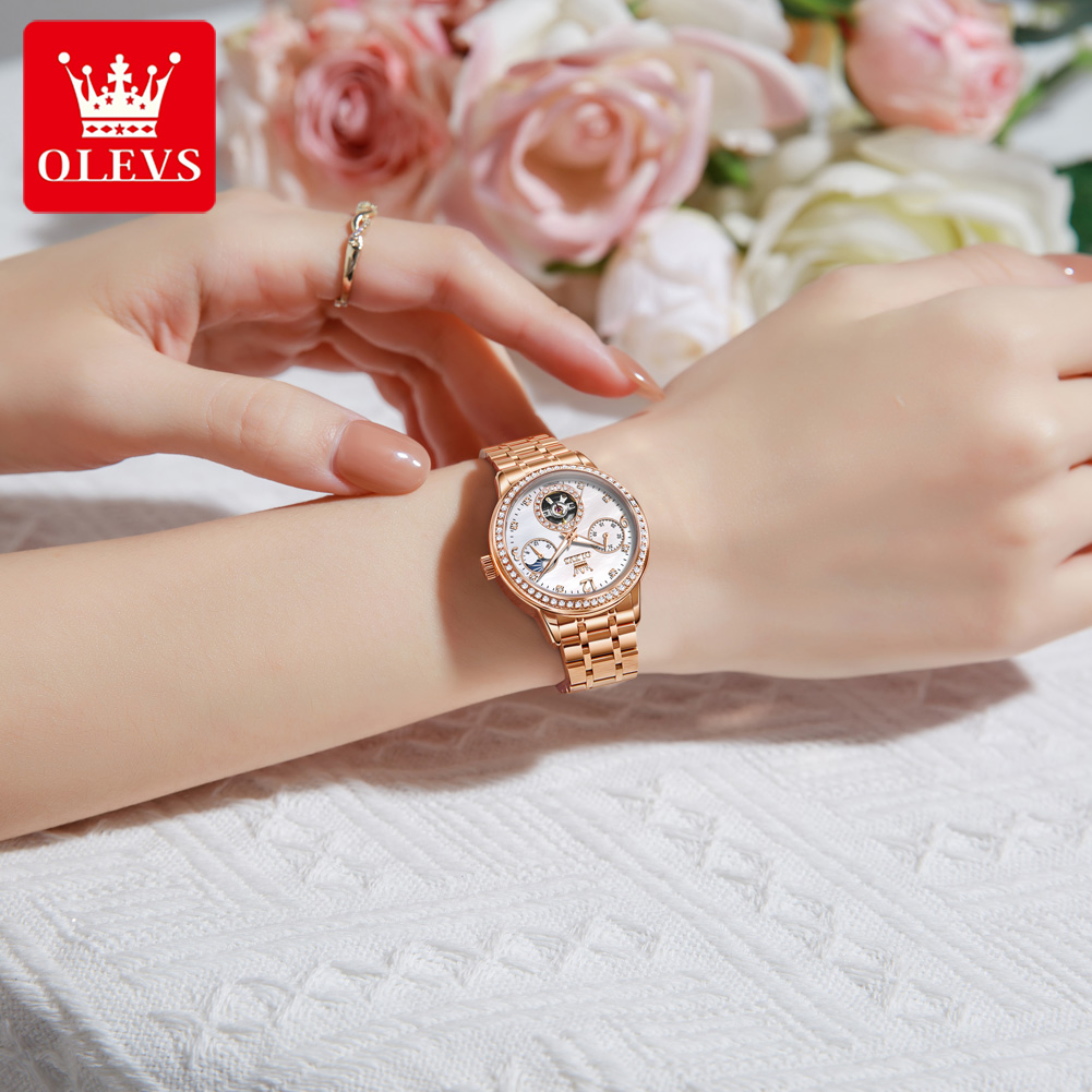 OLEVS Women's Watches Top Bran - đánh giá và giá Luxury Watch Quartz