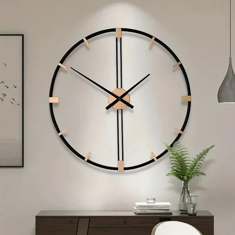 Nordic Wall Clocks Metal Wall  - đánh giá và giá Luxury Watch Wall Clock