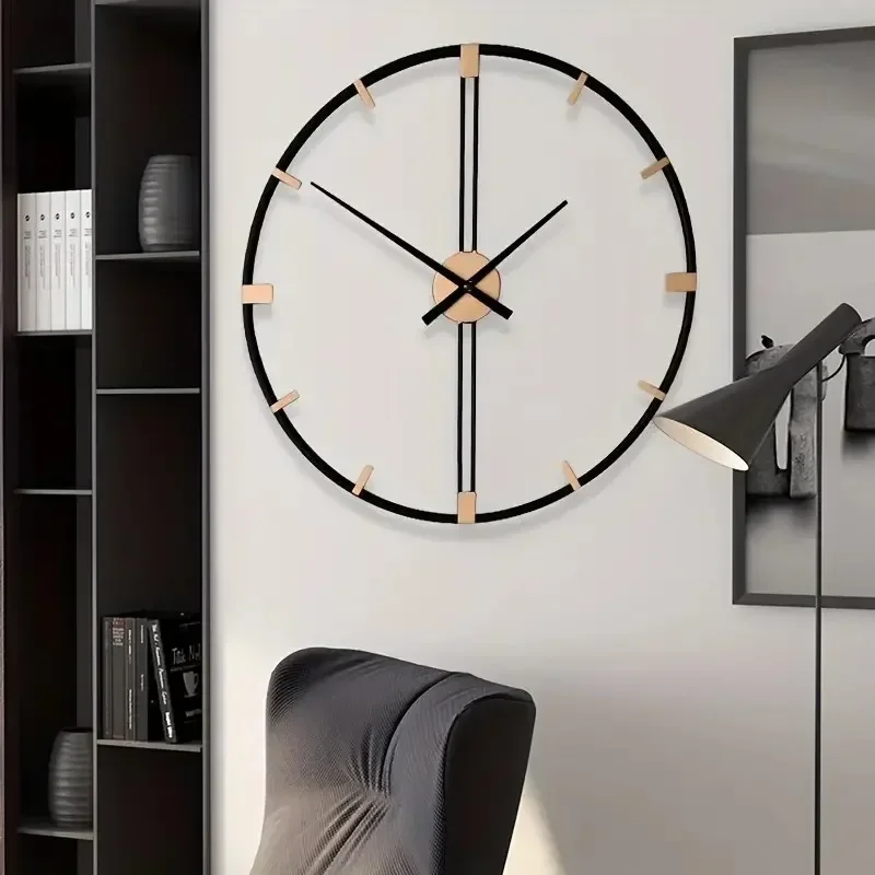 Nordic Wall Clocks Metal Wall  - đánh giá và giá Luxury Watch Wall Clock
