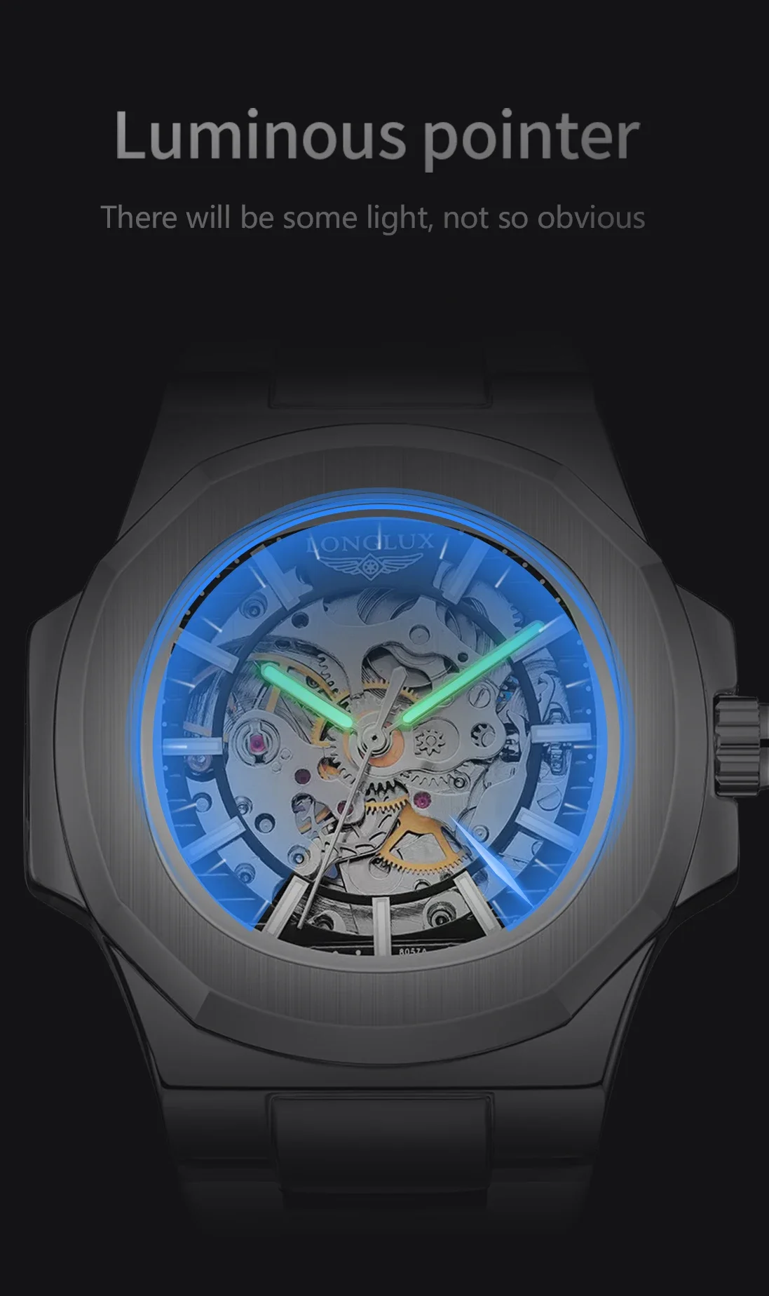 LONGLUX Men Automatic Mechanic - đánh giá và giá Seiko Watch 5 Sports