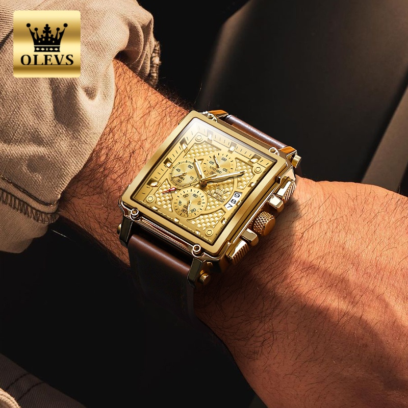 OLEVS Brand Mens Watches Water - đánh giá và giá Luxury Watch Men