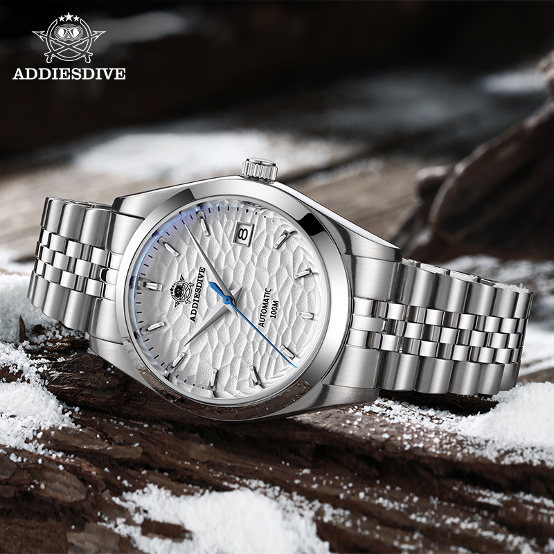 ADDIESDIVE AD2118 Automatic Me - đánh giá và giá Luxury Watch Drawing