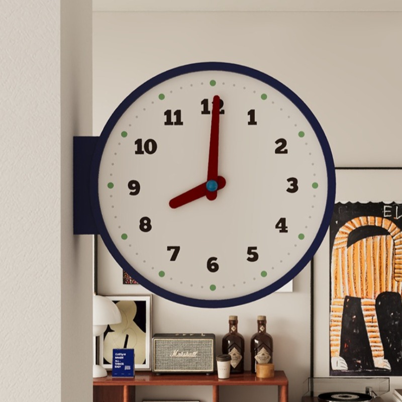 Double Sided Wall Clock Corner - đánh giá và giá Luxury Watch House