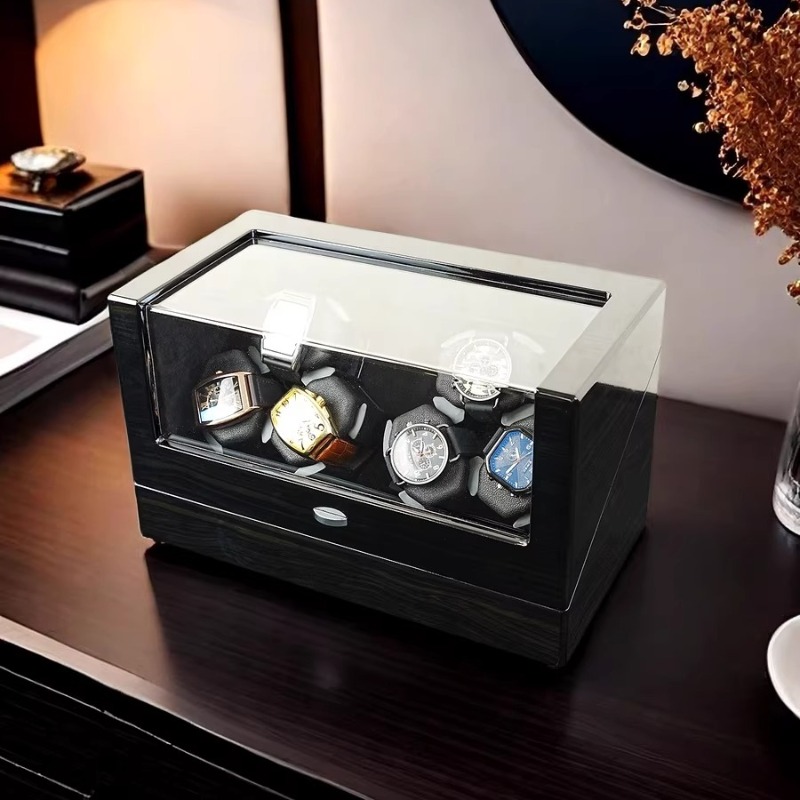 Silent Watch Winder Luxury Woo - đánh giá và giá Luxury Watch Case Travel