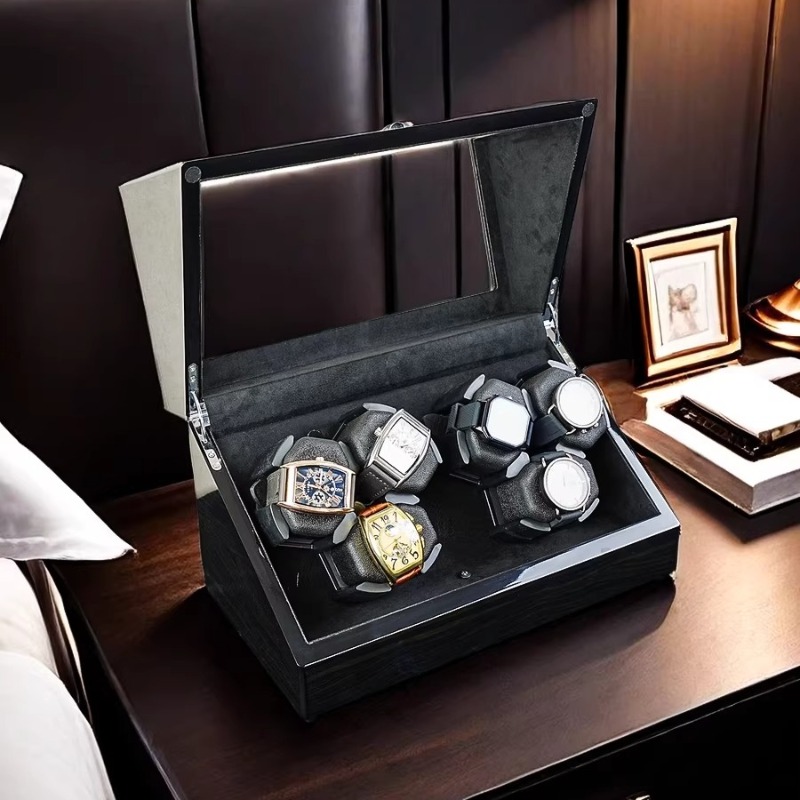 Silent Watch Winder Luxury Woo - đánh giá và giá Luxury Watch Case Travel